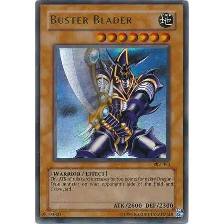 YuGiOh Pharaoh's Servant Ultra Rare Buster Blader PSV-050