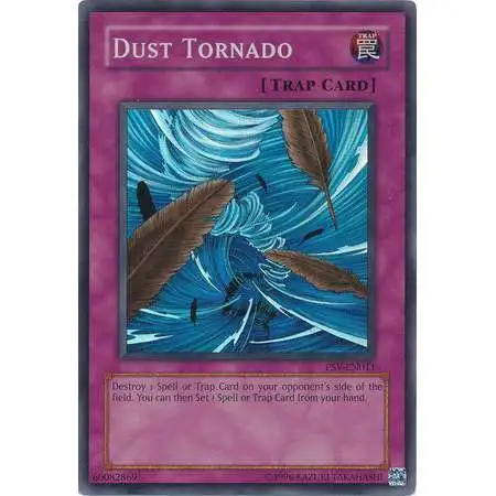 YuGiOh Pharaoh's Servant Super Rare Dust Tornado PSV-011