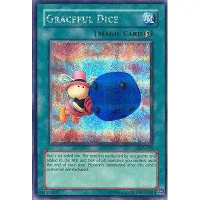YuGiOh Eternal Duelist Soul Secret Rare Graceful Dice EDS-002