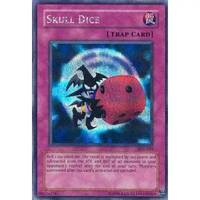 YuGiOh Eternal Duelist Soul Secret Rare Skull Dice EDS-003