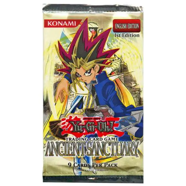 YuGiOh Ancient Sanctuary (1st Edition) Booster Pack [9 Cards]