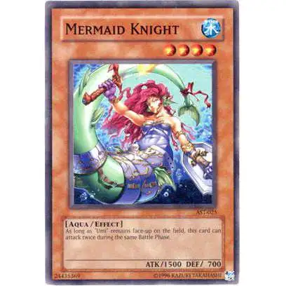 YuGiOh Ancient Sanctuary Common Mermaid Knight AST-025