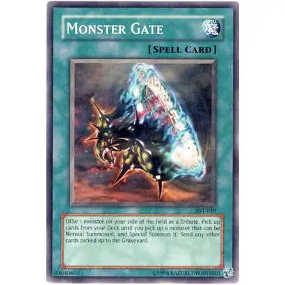YuGiOh Ancient Sanctuary Common Monster Gate AST-039