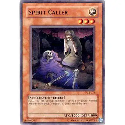 YuGiOh Ancient Sanctuary Common Spirit Caller AST-075