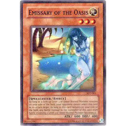 YuGiOh Ancient Sanctuary Common Emissary of the Oasis AST-083