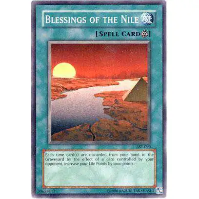 YuGiOh Ancient Sanctuary Common Blessing of the Nile AST-090