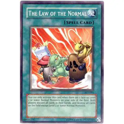 YuGiOh Ancient Sanctuary Common The Law of the Normal AST-094