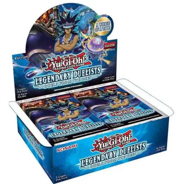 YuGiOh Trading Card Game Legendary Duelists Duels From The Deep Booster Box [36 Packs]