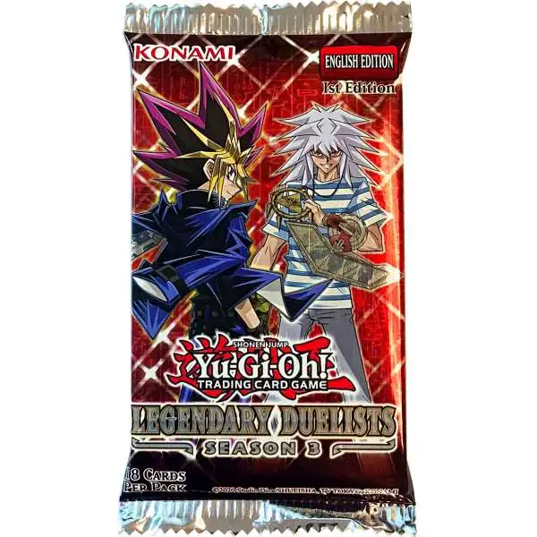 YuGiOh Legendary Duelists Season 3 Booster Pack [18 Cards]