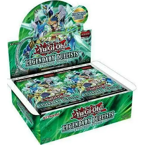YuGiOh Legendary Duelists Synchro Storm Booster Box [36 Packs]