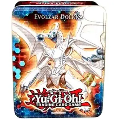 YuGiOh 2012 Series 1 Evolzar Dolkka Tin Set [5 Booster Packs & 5 Foil Cards]