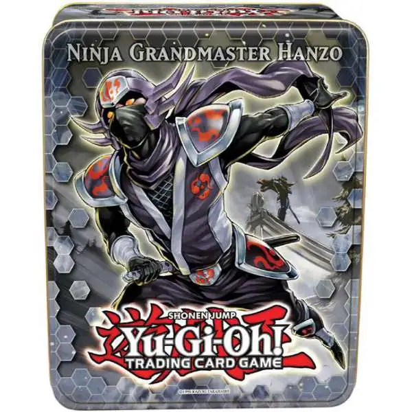 YuGiOh 2012 Ninja Grandmaster Hanzo Tin Set [5 Booster Packs & 5 Foil Cards]