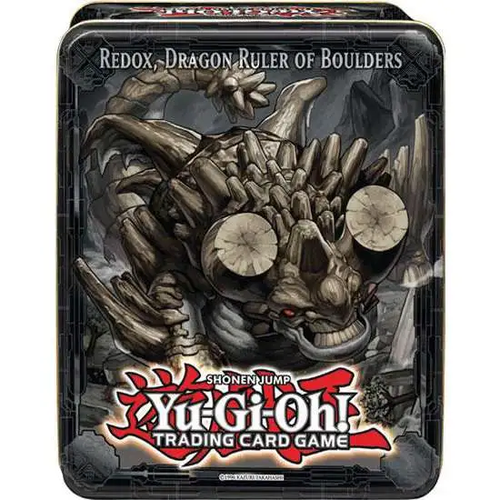 YuGiOh 2013 Redox, Dragon Ruler of Boulders Tin Set [5 Booster Packs & 5 Foil Cards]