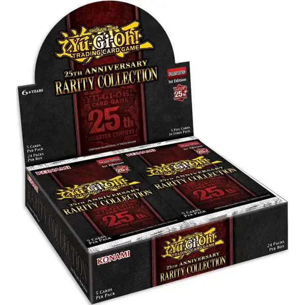 YuGiOh Rarity Collection Booster Box [ENGLISH, 24 Packs, 25th Anniversary]