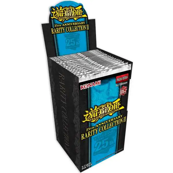 YuGiOh Rarity Collection 2 Booster Box [ENGLISH, 18 Packs, 25th Anniversary]