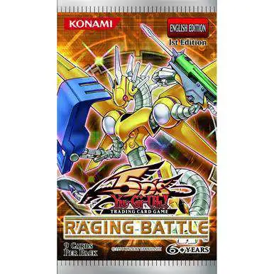 YuGiOh Raging Battle Booster Pack [9 Cards]
