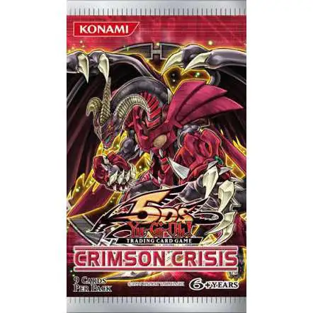 YuGiOh Crimson Crisis Booster Pack [9 Cards]