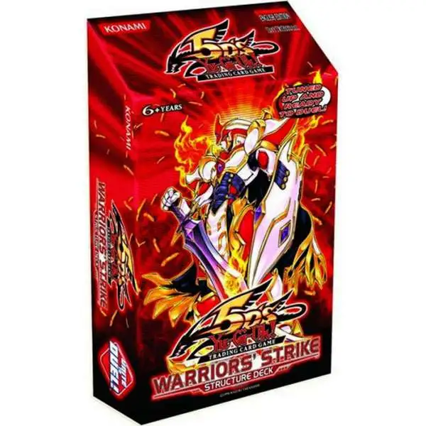 YuGiOh Trading Card Game Warriors' Strike (1st Edition) Structure Deck [40 Cards]