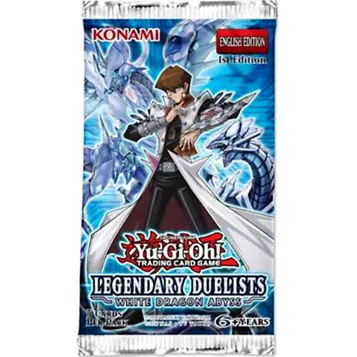 YuGiOh Legendary Duelists White Dragon Abyss Booster Pack [5 Cards]