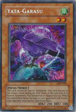 YuGiOh Legacy of Darkness Secret Rare Yata-Garasu LOD-000 [Unlimited]