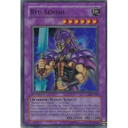 YuGiOh Legacy of Darkness Single Card Super Rare Ryu Senshi LOD
