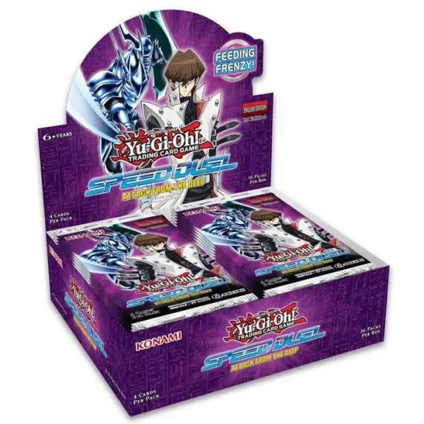 YuGiOh Speed Duel Attack from the Deep Booster Box [36 Packs]