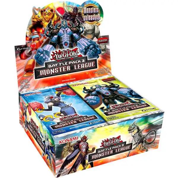YuGiOh Battle Pack 3 Monster League Booster Box [36 Packs]