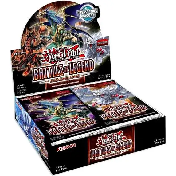 YuGiOh Battles of Legend Armageddon Booster Box [24 Packs]