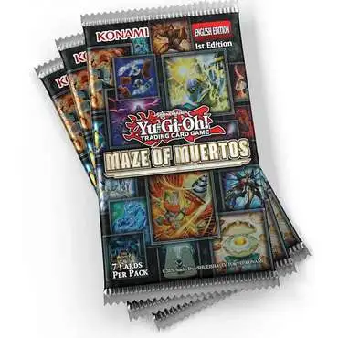 YuGiOh Maze of Muertos Booster Box [24 Packs] (Pre-Order ships March)