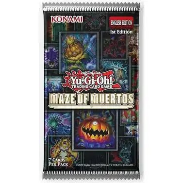 YuGiOh Maze of Muertos Booster Pack [7 Cards] (Pre-Order ships March)