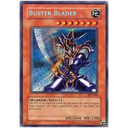 YuGiOh 2003 Collector Tin Secret Rare Buster Blader BPT-008