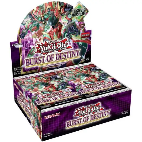 YuGiOh Burst of Destiny Booster Box [24 Packs]