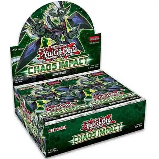 YuGiOh Chaos Impact Booster Box [24 Packs]