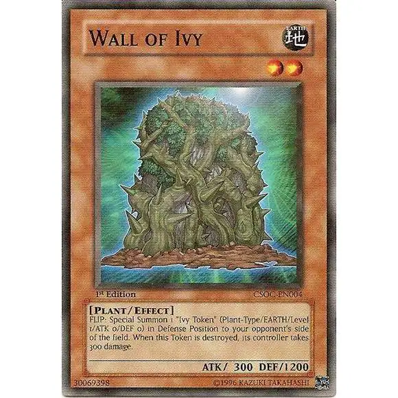 YuGiOh Crossroads of Chaos Common Wall of Ivy CSOC-EN004