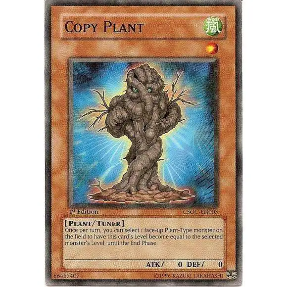 YuGiOh Crossroads of Chaos Common Copy Plant CSOC-EN005