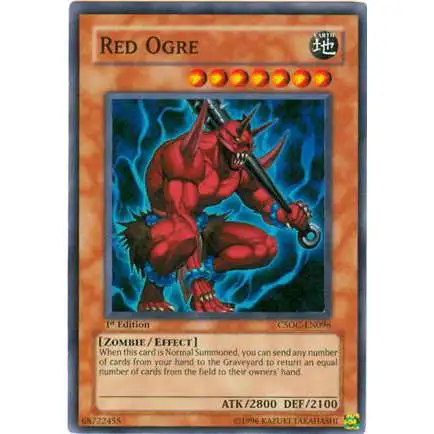 YuGiOh Crossroads of Chaos Super Rare Red Ogre CSOC-EN096