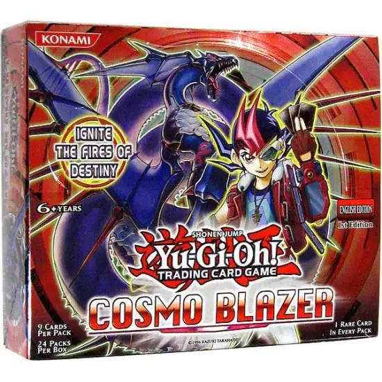 YuGiOh Cosmo Blazer (1st Edition) Booster Box [24 Packs]