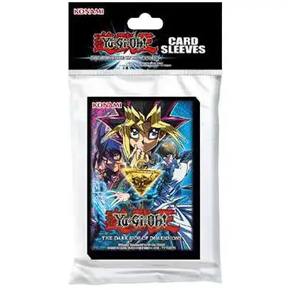 YuGiOh Trading Card Game Official Sleeves The Dark Side of Dimensions Small Card Sleeves [50 Count]