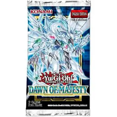 YuGiOh Trading Card Game Dawn of Majesty Booster Pack [9 Cards]
