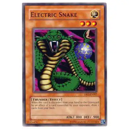 YuGiOh Dark Beginning 1 Common Electric Snake DB1-EN007