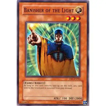 YuGiOh Dark Beginning 1 Common Banisher of the Light DB1-EN044