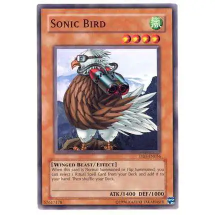 YuGiOh Dark Beginning 1 Common Sonic Bird DB1-EN056
