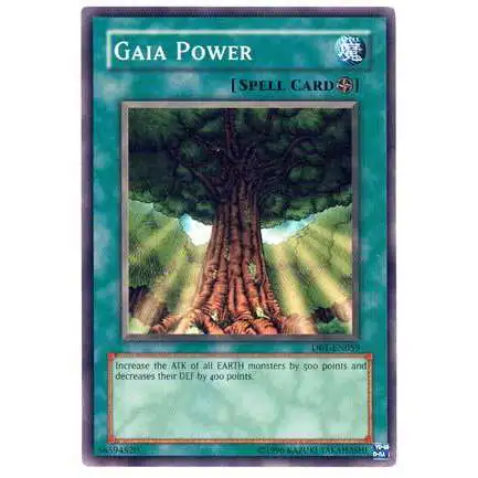 YuGiOh Dark Beginning 1 Common Gaia Power DB1-EN059