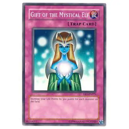 YuGiOh Dark Beginning 1 Common Gift of The Mystical Elf DB1-EN073
