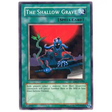 YuGiOh Dark Beginning 1 Common The Shallow Grave DB1-EN090