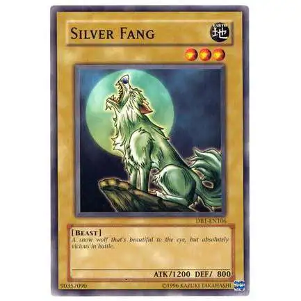 YuGiOh Dark Beginning 1 Common Silver Fang DB1-EN106