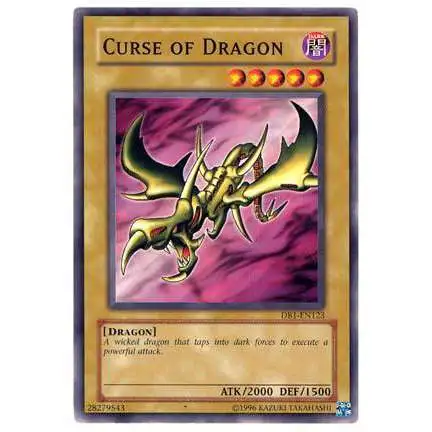 YuGiOh Dark Beginning 1 Common Curse of Dragon DB1-EN123
