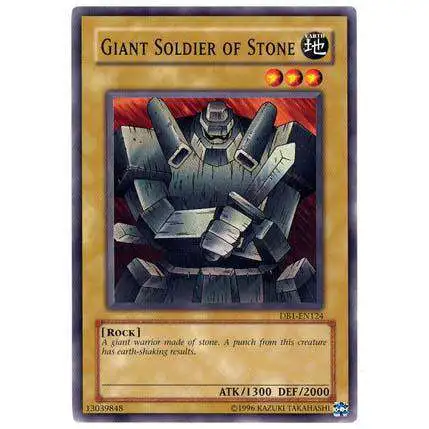 YuGiOh Dark Beginning 1 Common Giant Soldier of Stone DB1-EN124