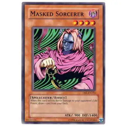 YuGiOh Dark Beginning 1 Common Masked Sorcerer DB1-EN154