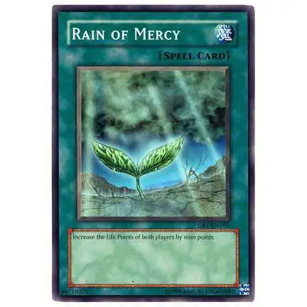 YuGiOh Dark Beginning 1 Common Rain of Mercy DB1-EN180
